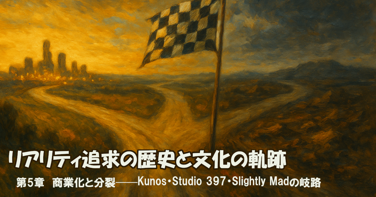 第5章：商業化と分裂──Kunos・Studio397・Slightly Madの岐路