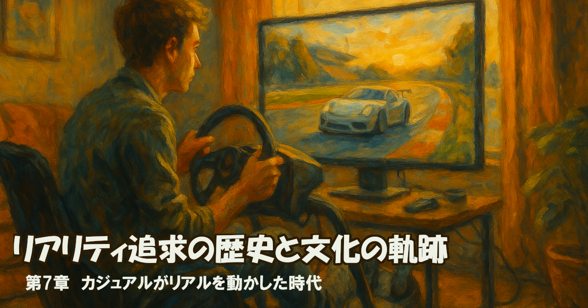 第7章：カジュアルがリアルを動かした時代──グランツーリスモ7と“リアルの民主化”