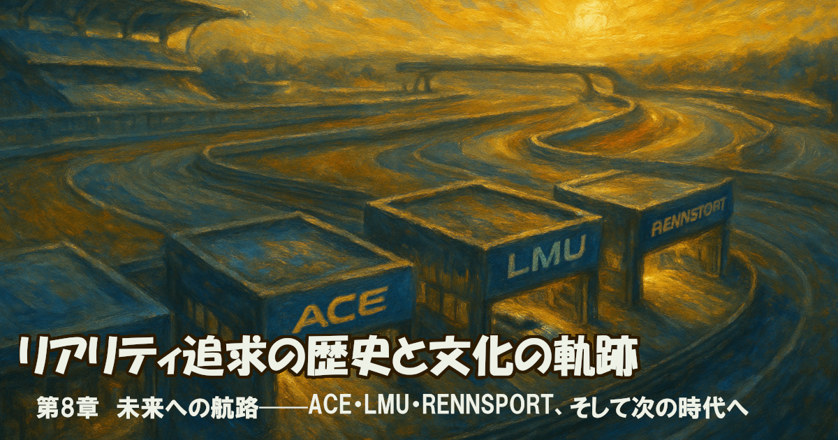 第8章：未来への航路──ACE・LMU・RENNSPORT、そして次の時代へ