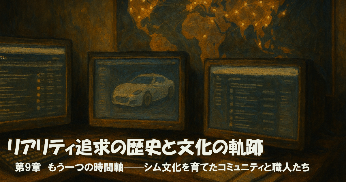 第9章：もう一つの時間軸──シム文化を育てたコミュニティと職人たち