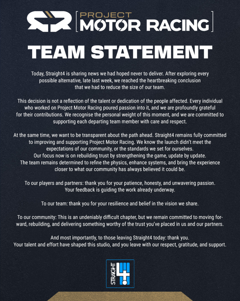 Straight4 Studios / 公式 X 投稿より引用